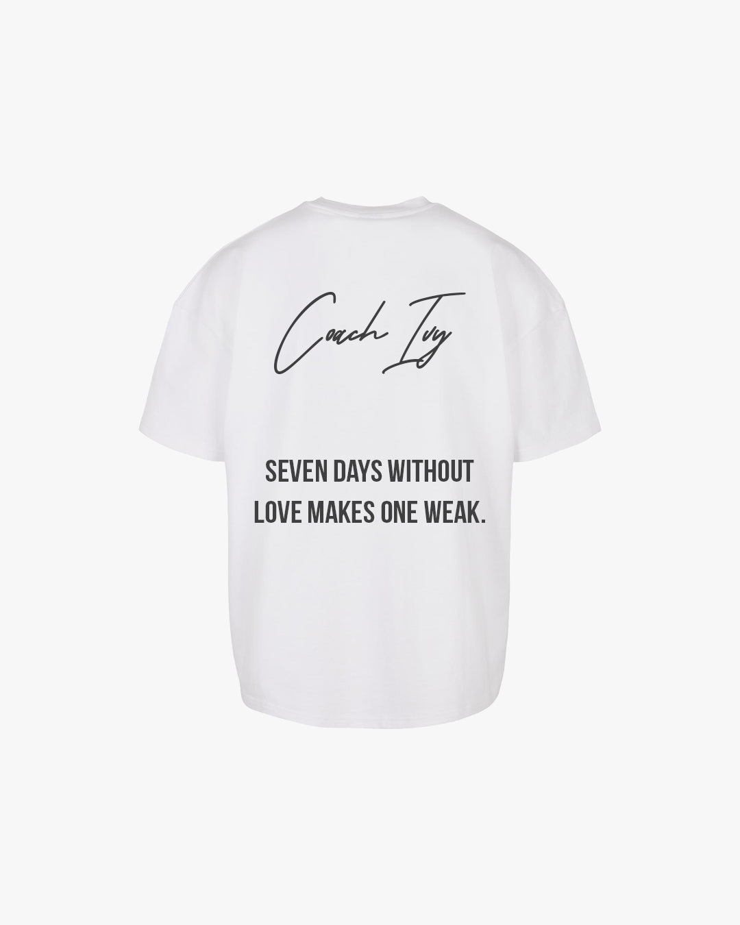 Seven Days Reflective T-shirt - White