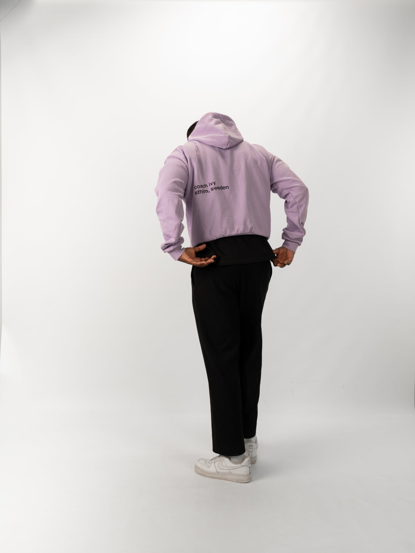 Crest hoodie - Lilac