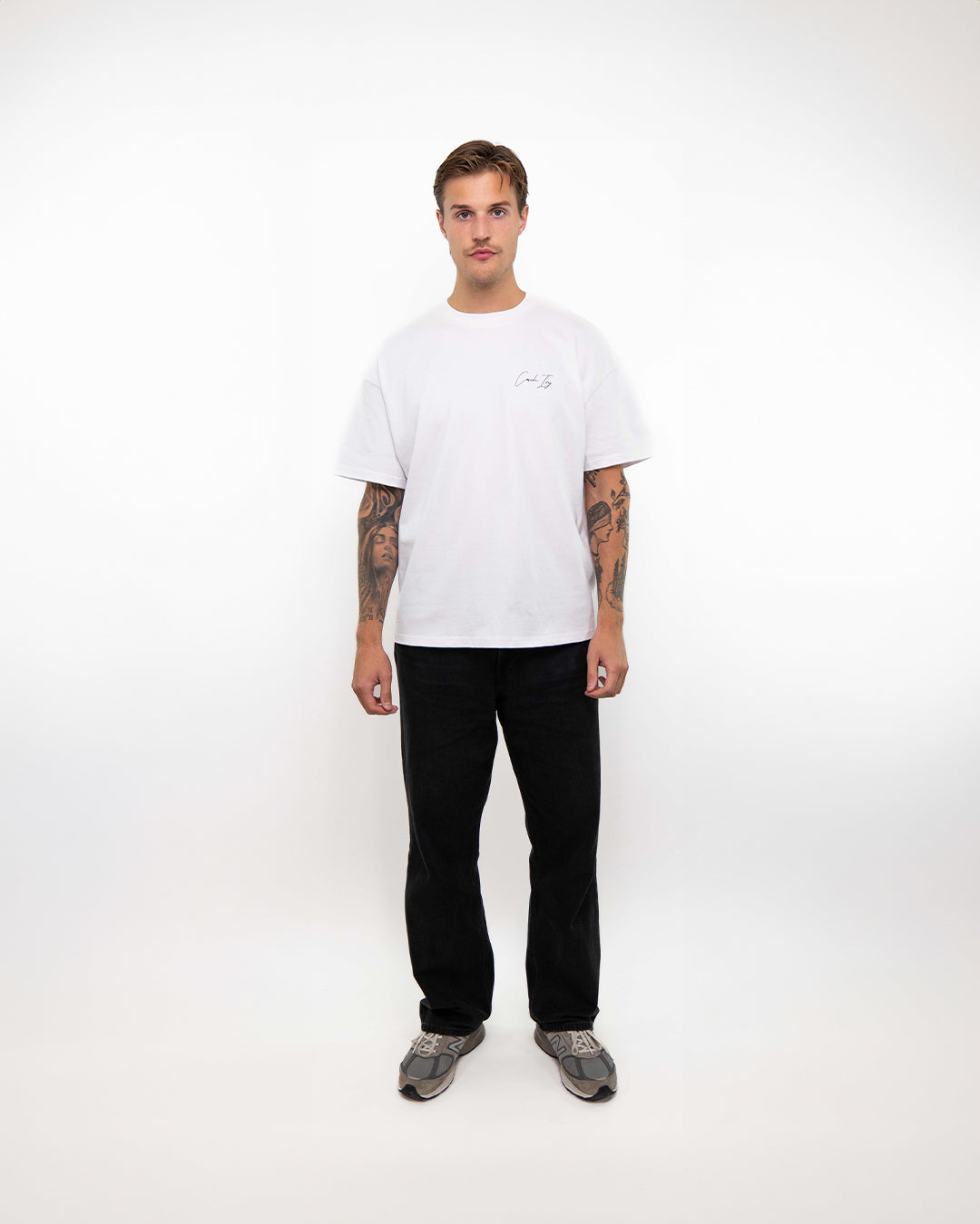 Seven Days Reflective T-shirt - White