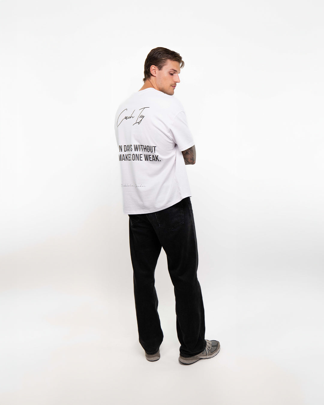 Seven Days Reflective T-shirt - White